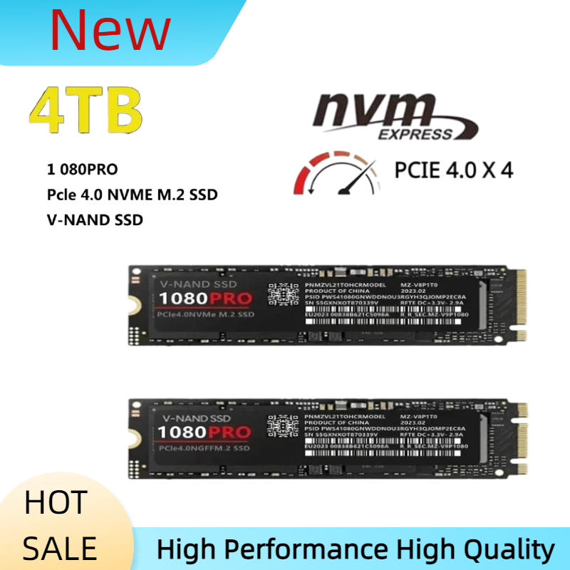 M.2 Nvme 4Tb Pcie 4.0 Ssd - Neue Original 1080Pro 512GB-4TB NVMe PCIe