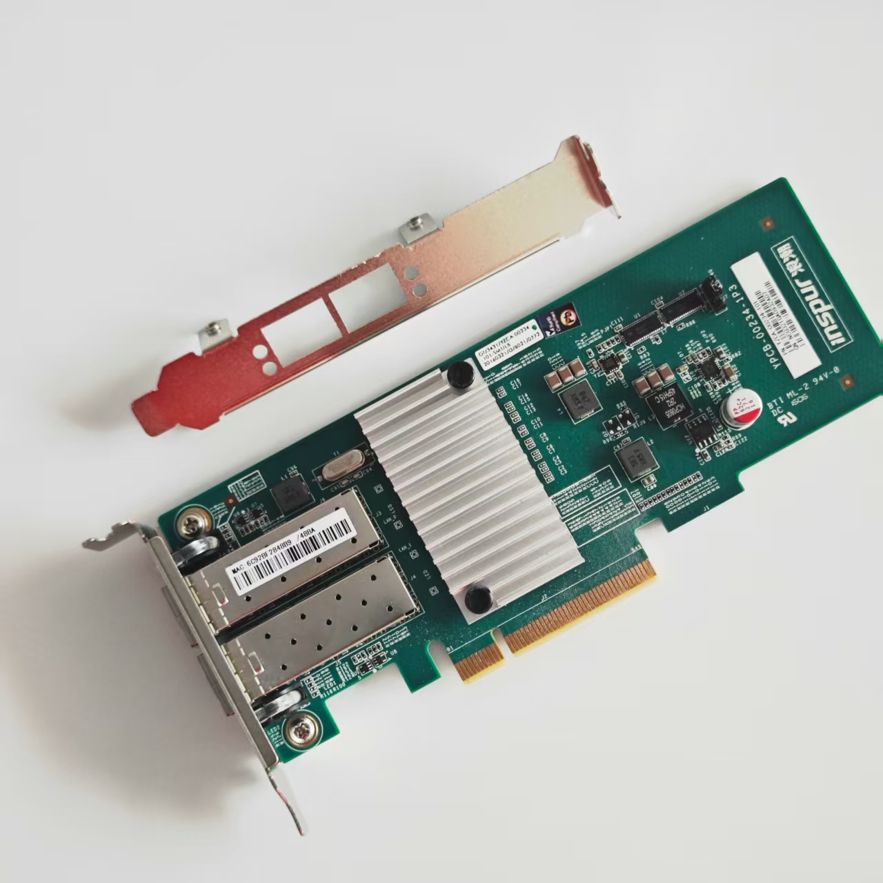 10Gb Sfp+ Pcie Network Card Dual Port - 10 GB SFP+ PCI-E-Netzwerkkarte NIC, mit