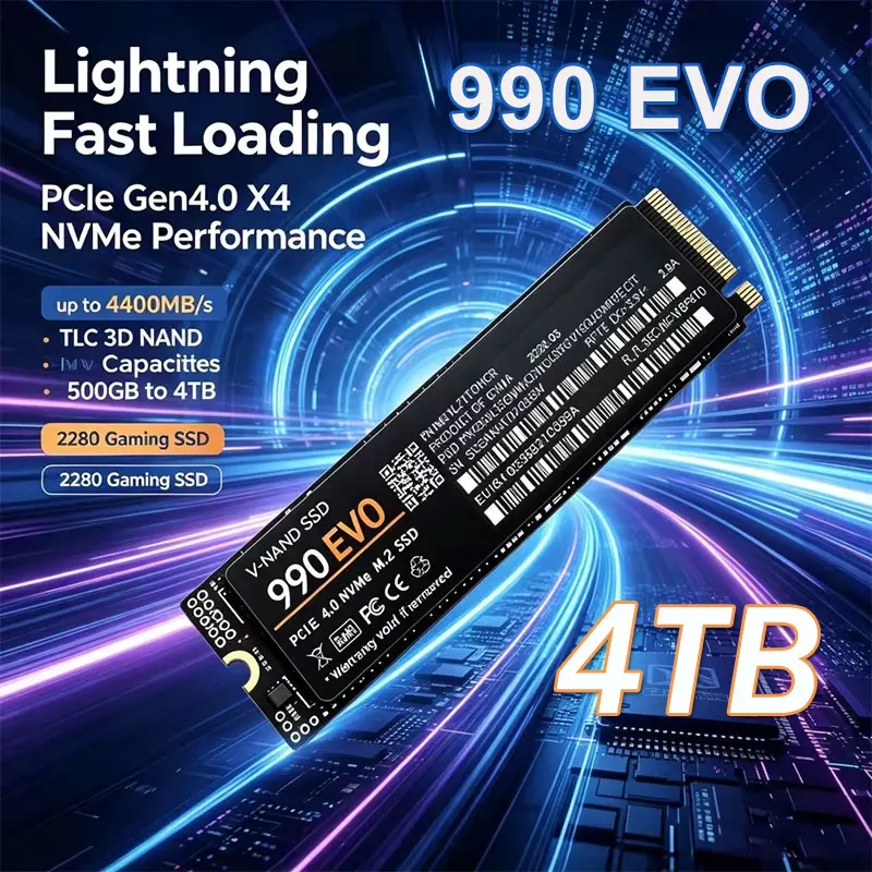 M.2 Nvme 4Tb Pcie 4.0 Ssd - Gaming M.2 NVMe SSD 990 EVO