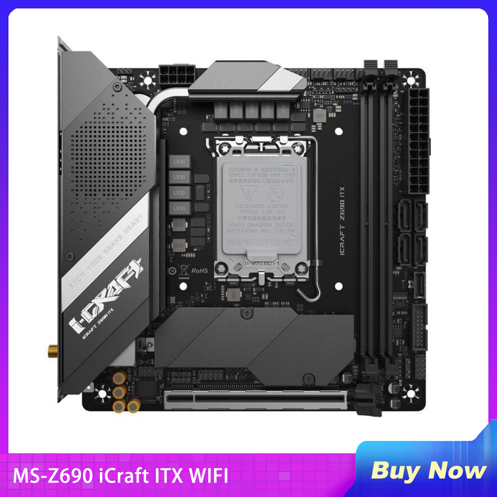 Lga 1700 Ddr5 Itx Motherboard - Neues MS-Z690 iCraft ITX WIFI Desktop-Motherboard