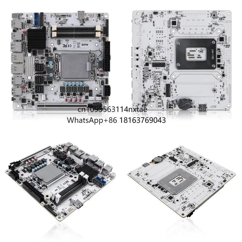 2026 Heiß! N23 Q670 NAS-Mother – Lga 1700 Ddr5 Itx Motherboard Bewertung und Preis