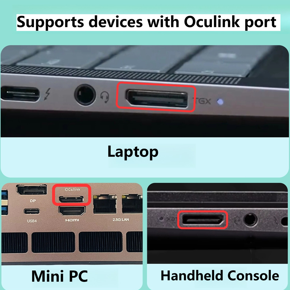 Oculink eGPU Grafikkarten-Dock – External Gpu Dock Pcie 4.0 Oculink Bewertung und Preis