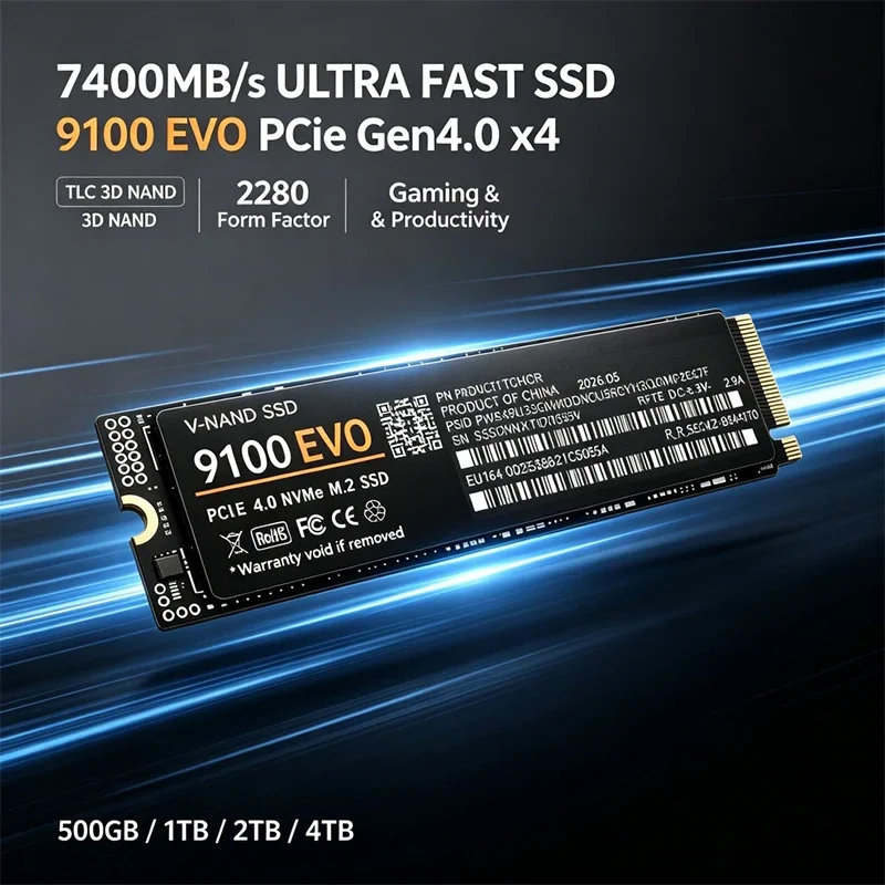 Gaming M.2 NVMe SSD 9100 EVO P – M.2 Nvme 4Tb Pcie 4.0 Ssd Bewertung und Preis