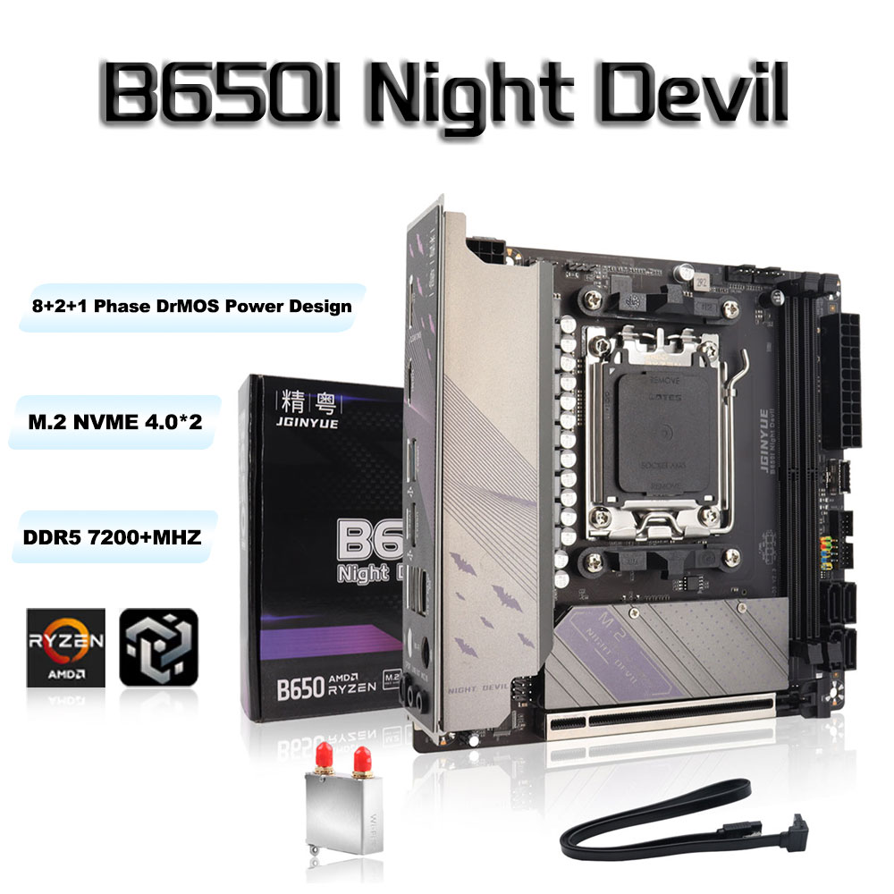JGINYUE B650 ITX Motherboard D – B650 Itx Motherboard Wifi Bewertung und Preis