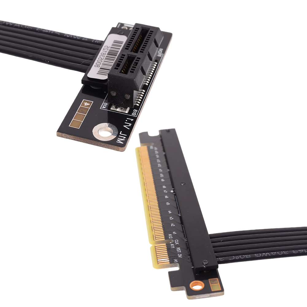 PCIe 4.0 X16 auf X1 X4 X8 Verl – Pcie 4.0 X16 Riser Cable 90 Degree Bewertung und Preis