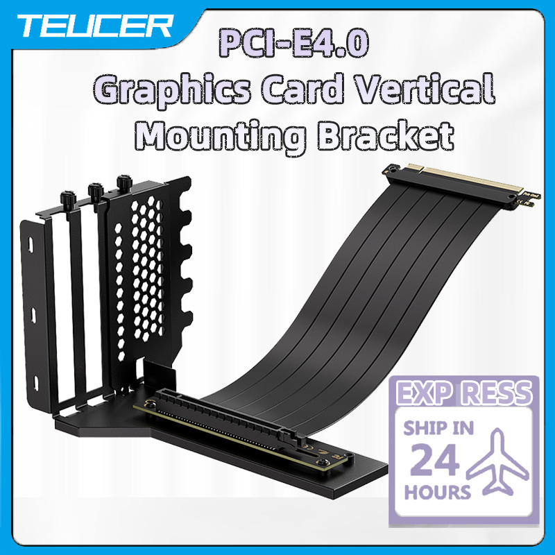 TEUCER Vertikale GPU-Montageha – Pcie 4.0 X16 Riser Cable 90 Degree Bewertung und Preis