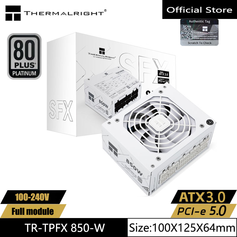 Thermalright TR-TPFX850-W Weiß – Sfx Power Supply 850W Gold Bewertung und Preis