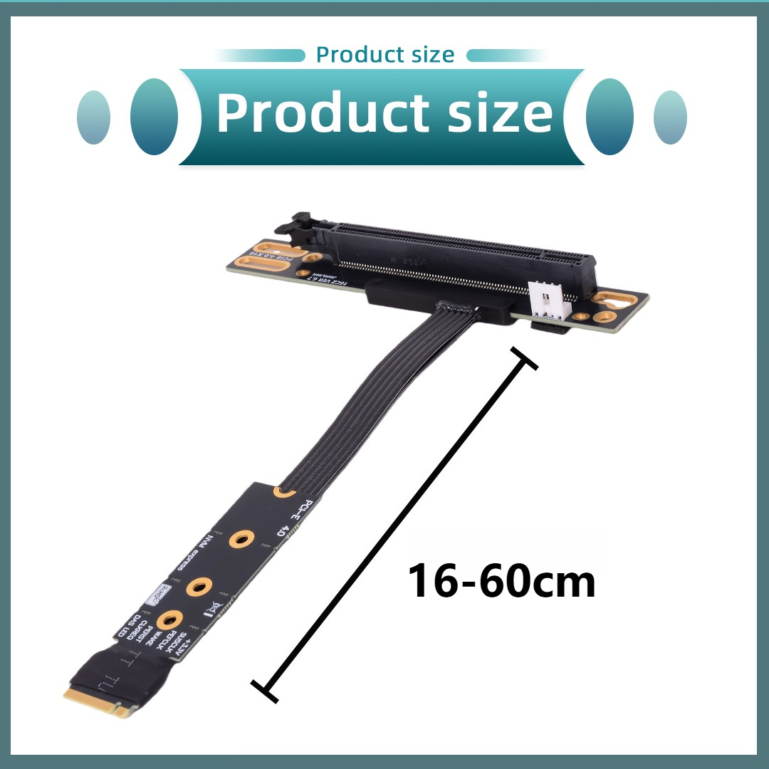 M.2 NVME zu PCIe X16 90 Grad P – Pcie 4.0 X16 Riser Cable 90 Degree Bewertung und Preis