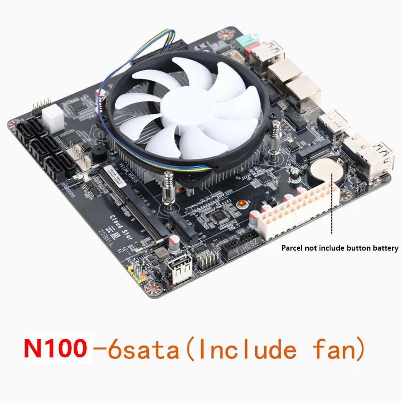 Intel N100 Mini-ITX Motherboar – Nas Motherboard N100 6 Sata Bewertung und Preis