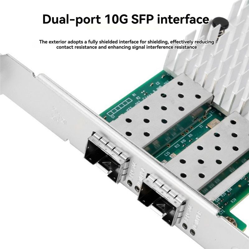 Effiziente X520-DA1 Dual-Port  – 10Gb Sfp+ Pcie Network Card Dual Port Bewertung und Preis